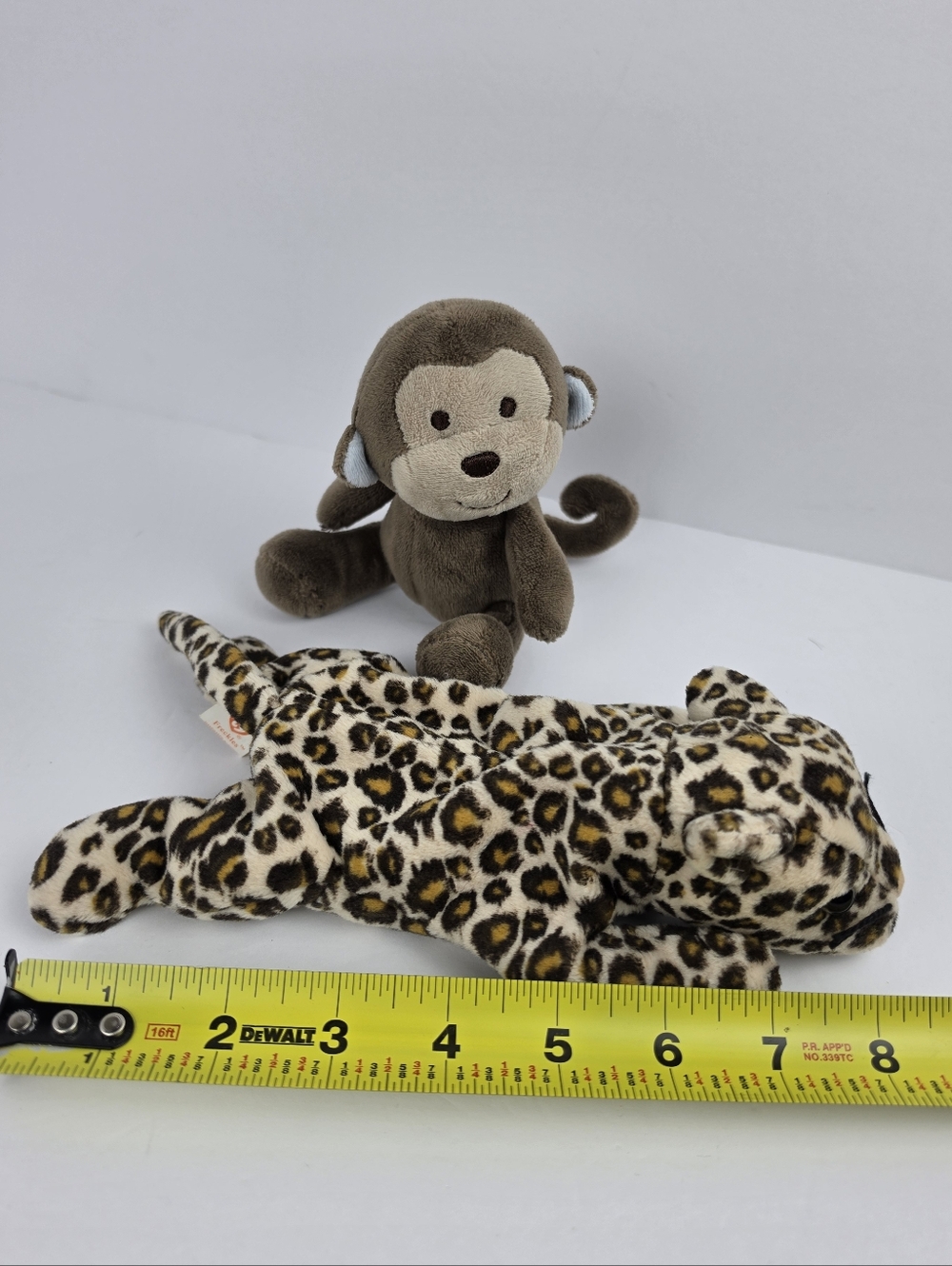 Plush Monkey Leopard Toy Set - Picture 5 of 5